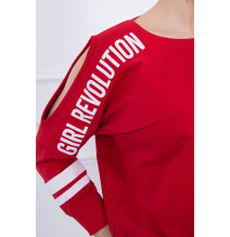 Női szett MI8849 Girl Revolution piros