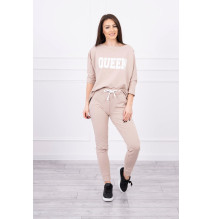 Női szett MI66977 QUEEN bézs