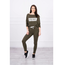 Női szett MI66977 QUEEN khaki