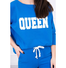 Női szett MI66977 QUEEN kék