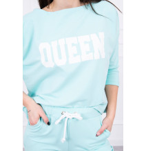 Női szett MI66977 QUEEN menta