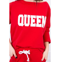Női szett MI66977 QUEEN piros