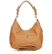 Bőr válltáska 210 sárga Made in Italy