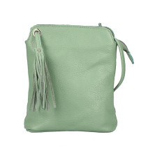 Bőr válltáska 5320 menta