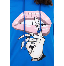 Ruha meghosszabbított hátsó és színes nyomtatott elülső MI64632 azúrkék