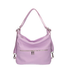 Bőr válltáska / hátizsák 328 lila