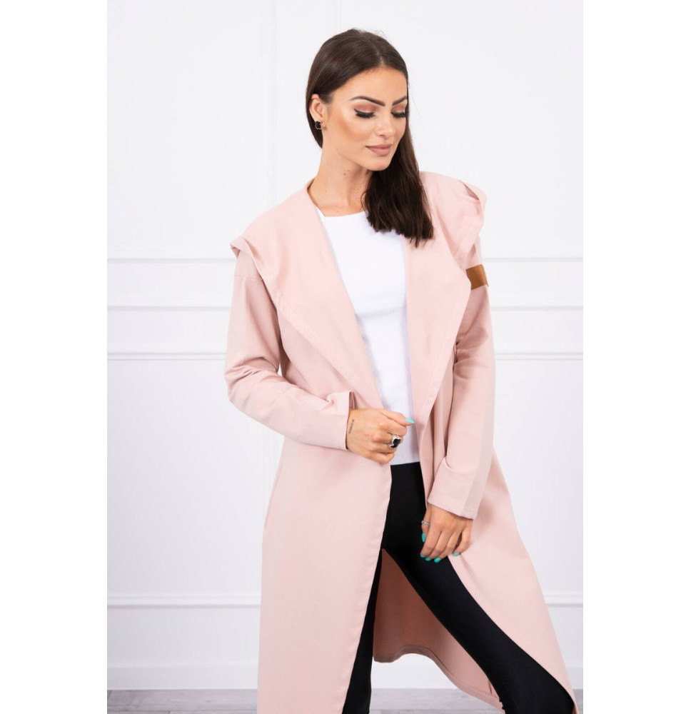 Kardigánt oversize MI9077 por rózsaszín