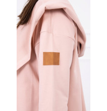 Kardigánt oversize MI9077 por rózsaszín