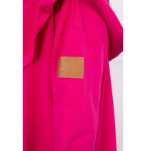 Kardigánt oversize MI9077 fukszia