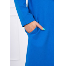 Kardigánt oversize MI9077 azúrkék