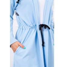 Kardigán hosszabb háttal MI8998 ég kék