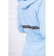 Kardigán hosszabb háttal MI8998 ég kék