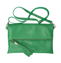 Bőr kézitáska 668 zöld