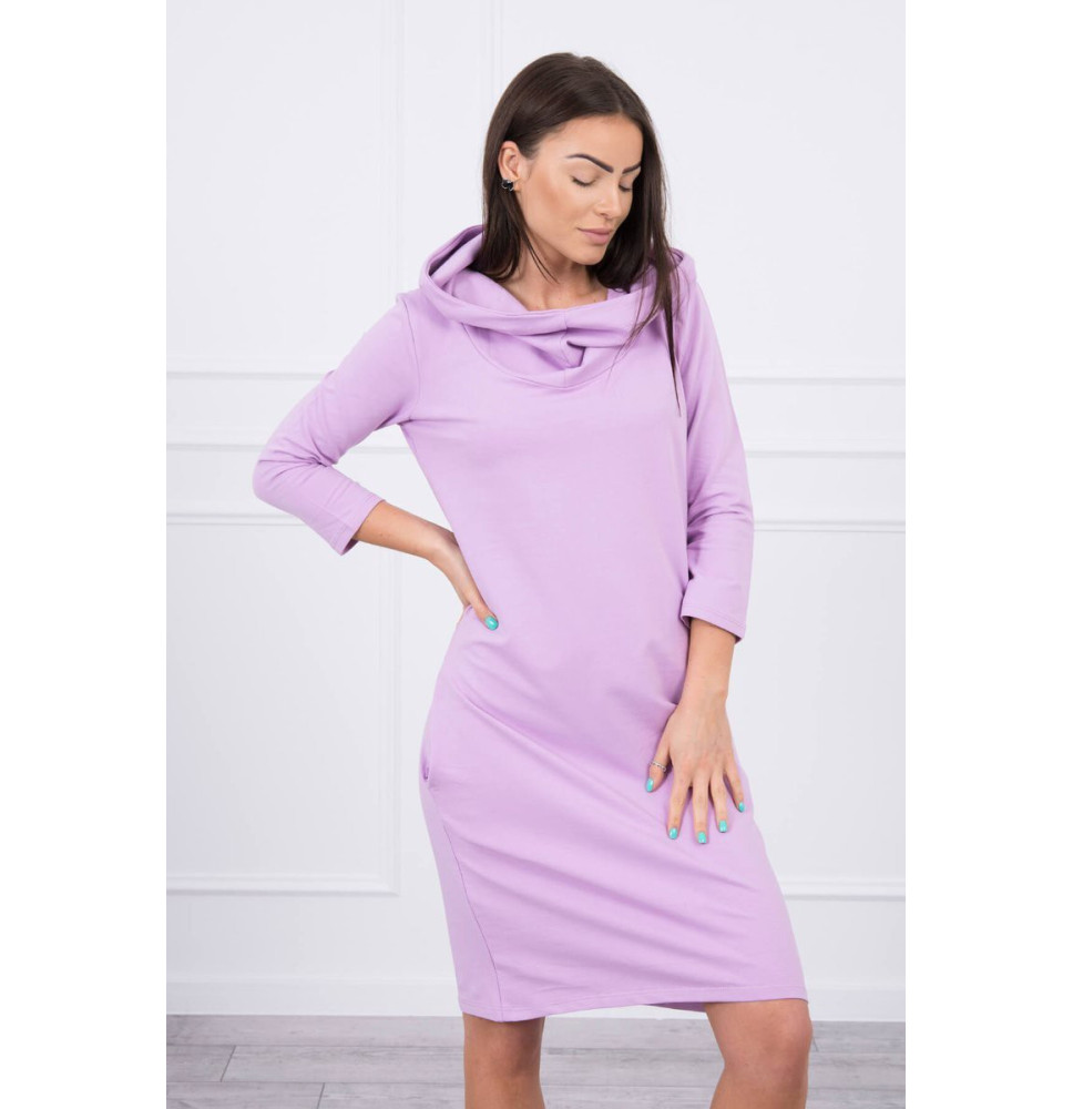 Ruha kapucnival és zsebekkel MIG8847 lila