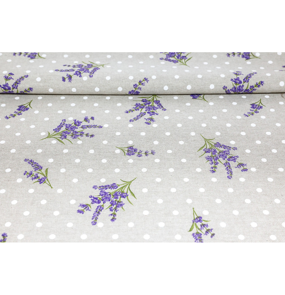 Anyag Levendula pontokkal