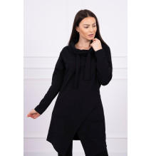 Nő tunika oversize MI0017 fekete