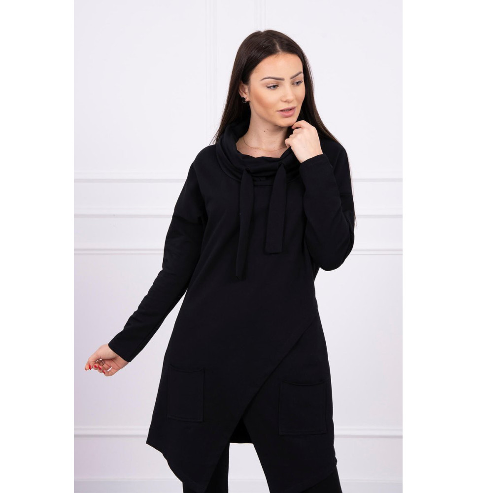 Nő tunika oversize MI0017 fekete