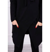 Nő tunika oversize MI0017 fekete