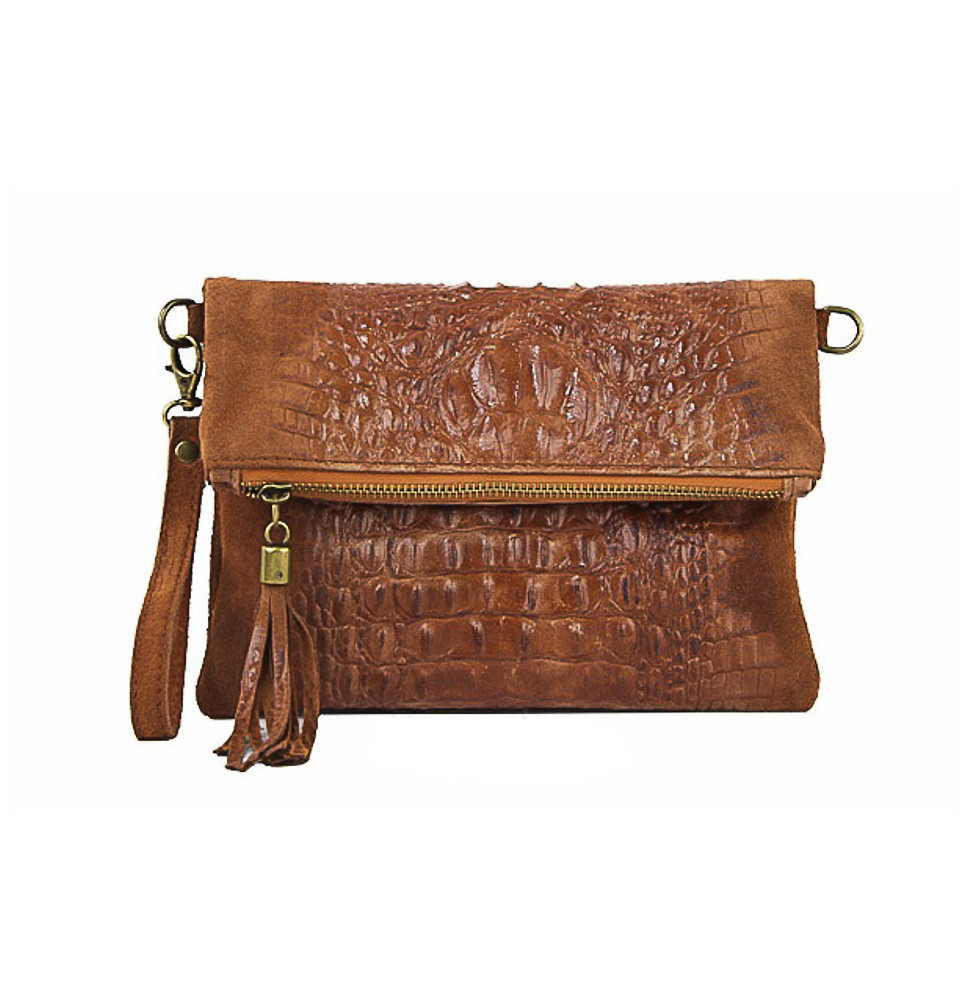 Bőr krokodil 630 barna