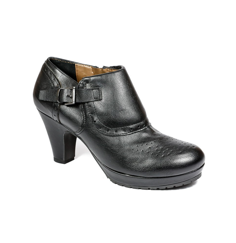 Női boka 777 fekete Elisa Morelli