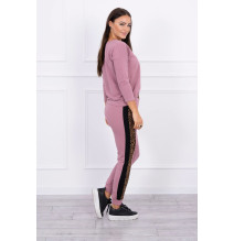 Női szett Párduc MI0068 rózsaszín