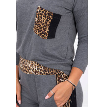 Női szett Párduc MI0068 grafit