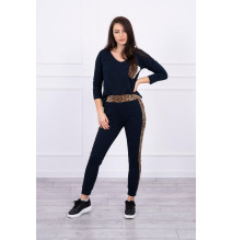 Női szett Párduc MI0068 sötétkék