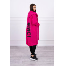 Kardigánt oversize MI9005 fukszia