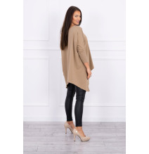 Női, megnövelt tunika MI8875 kamel