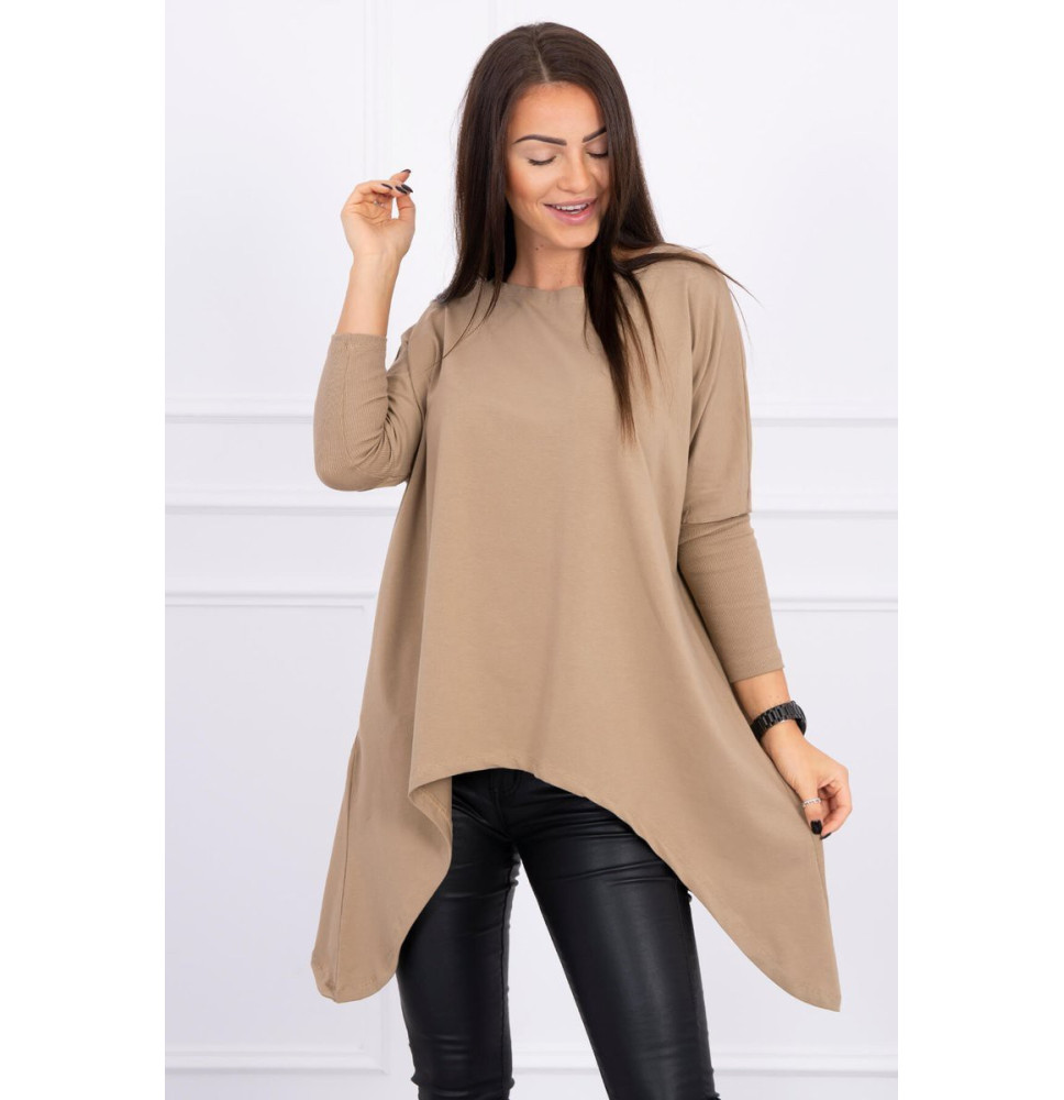 Női, megnövelt tunika MI8875 kamel