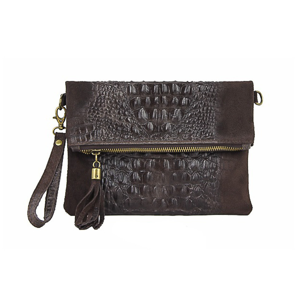 Crocodile 630 táska sötétbarna