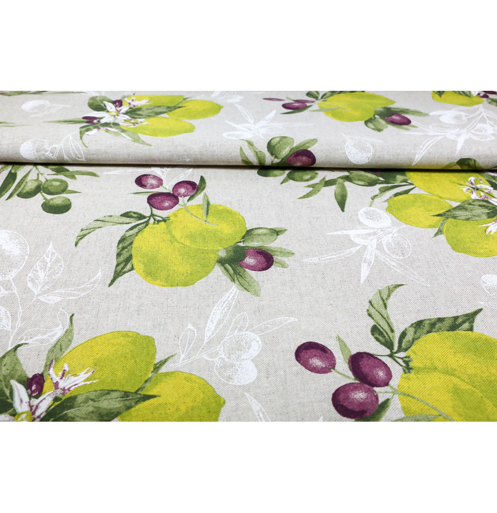 Anyag citrom, olajbogyó