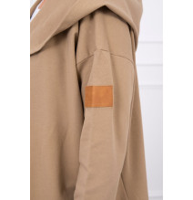 Kardigánt oversize MI9077 kamel