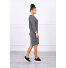Šaty Classical MI8825 grafitové