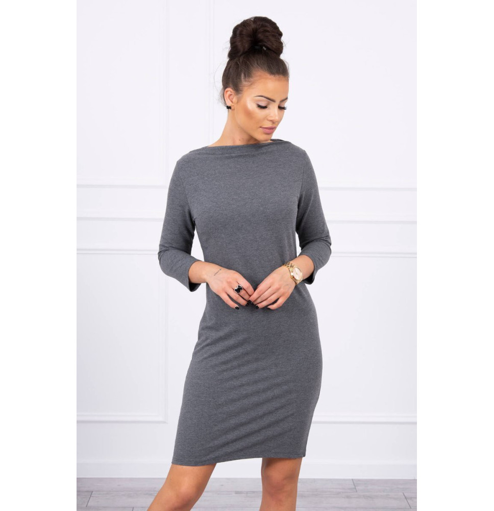 Šaty Classical MI8825 grafitové