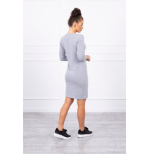 Dress klasszikus MI8825 szürke