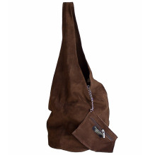 Suede bőr kézitáska 804A sárga