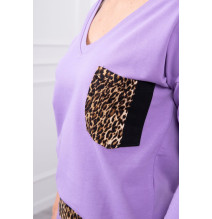 Női szett Párduc MI0068 lila