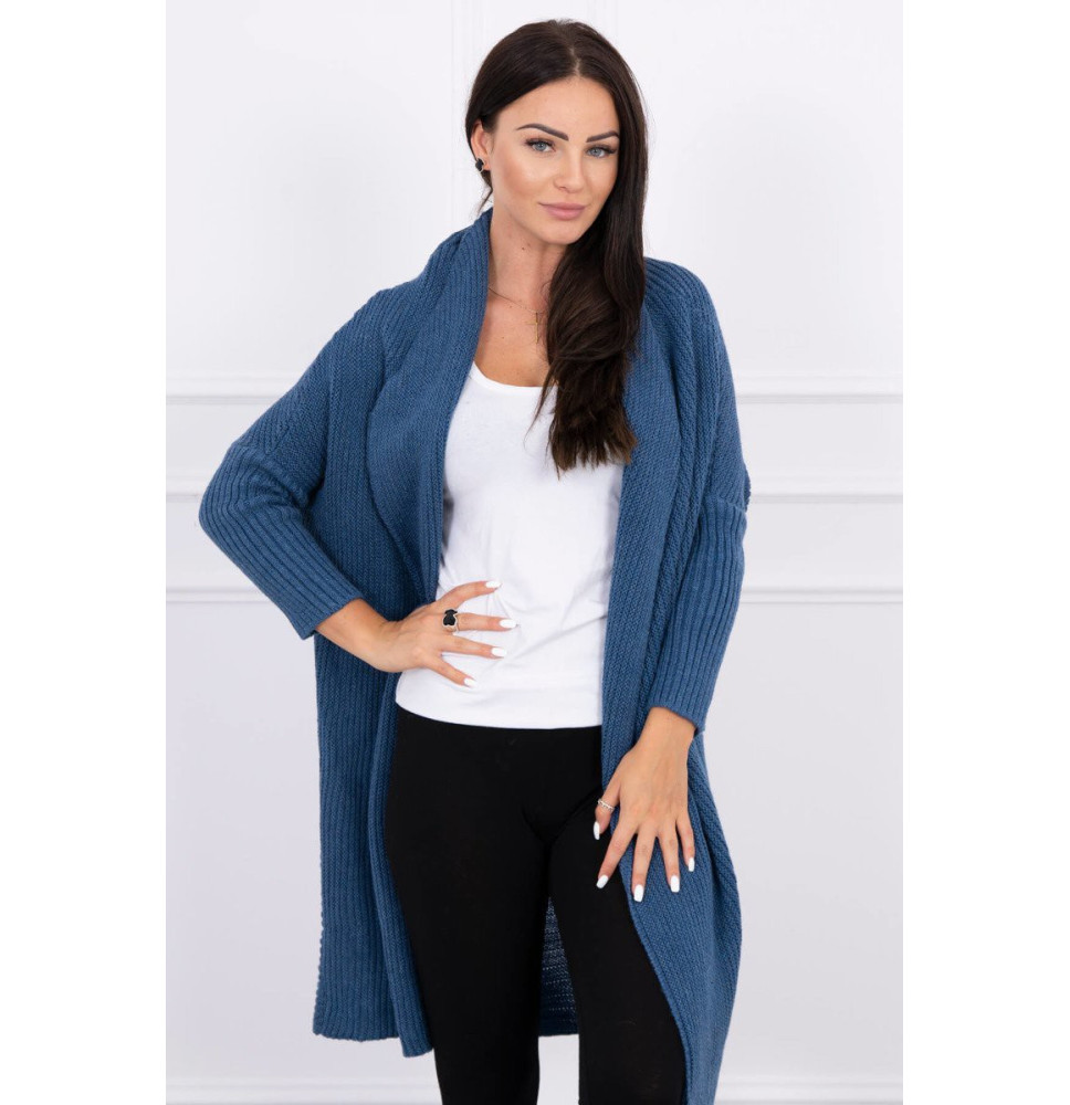 Női pulóver denevér típusú ujjakkal MI2019-13 farmer