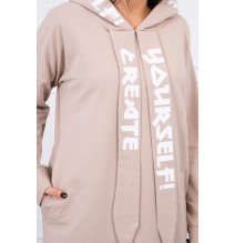 Ruha kapucnival MI0042 bézs