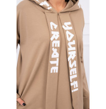 Ruha kapucnival MI0042 camel