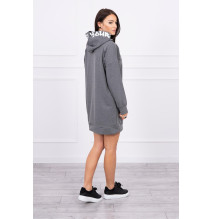 Ruha kapucnival MI0042 grafit
