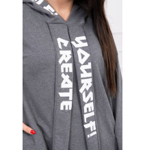 Ruha kapucnival MI0042 grafit