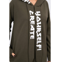 Ruha kapucnival MI0042 khaki