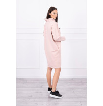 Ruha kapucnival Bonjour MI0153 por rózsaszín