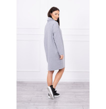 Ruha kapucnival Bonjour MI0153 szürke