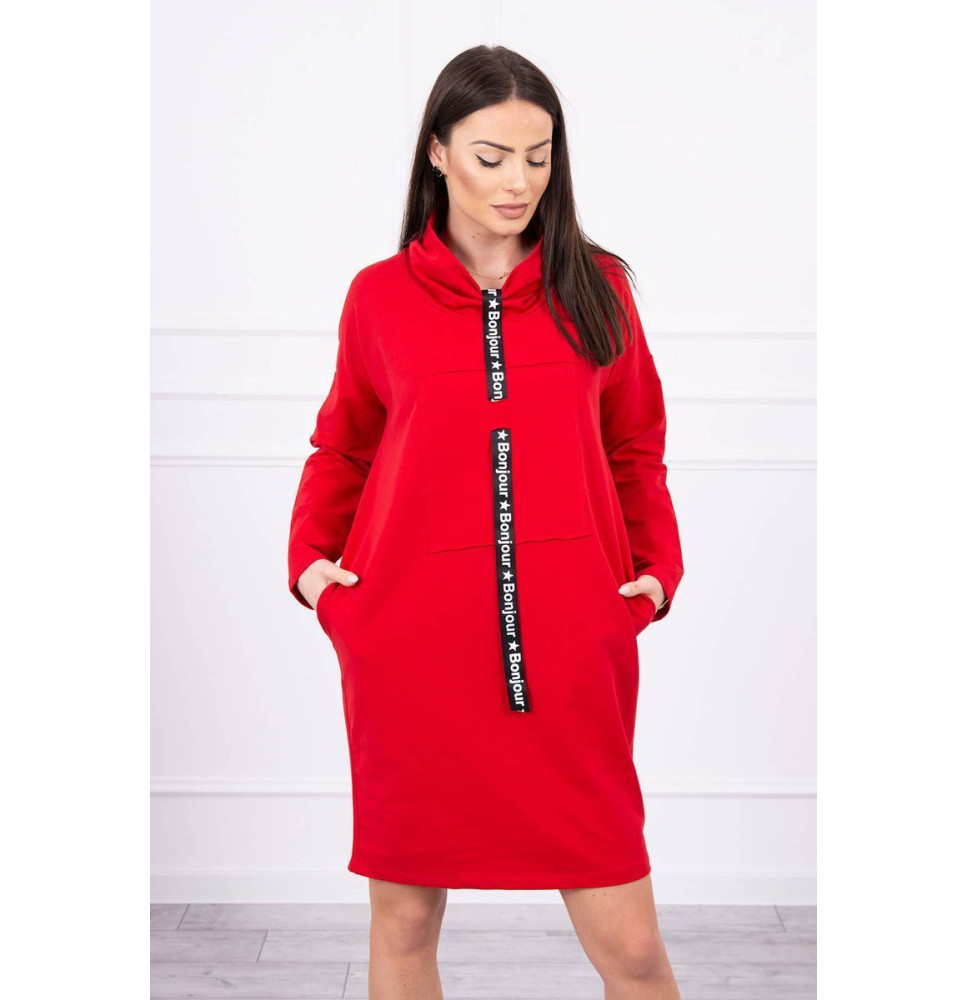 Ruha kapucnival Bonjour MI0153 piros