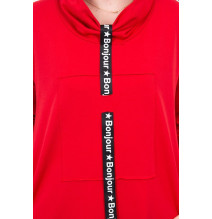 Ruha kapucnival Bonjour MI0153 piros