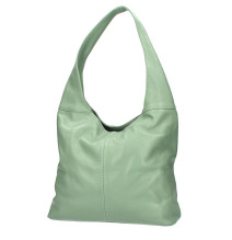 Bőr válltáska 590 menta Made in Italy