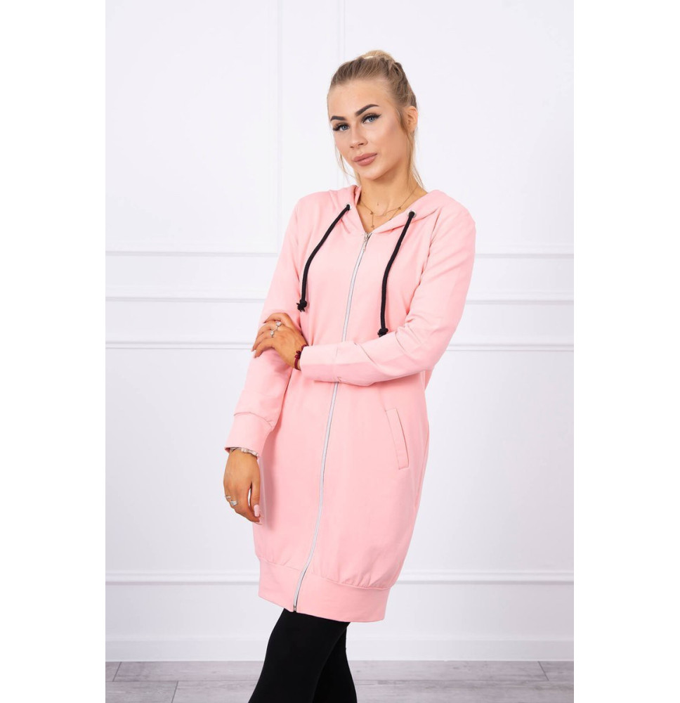 Női kapucnis zsebek MI8924 slazac